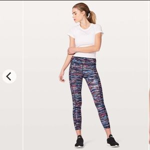 Lululemon Fast & Free 7/8 Tight- Nulux fabric 25”